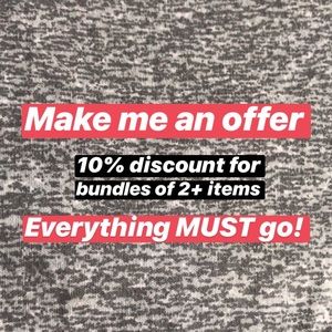 Very responsive to reasonable offers!